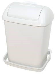Satino dameshygienebox 8 liter wit